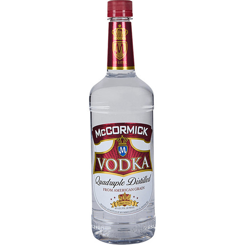 McCormick Vodka Plastic Bottle 750 ml - Applejack