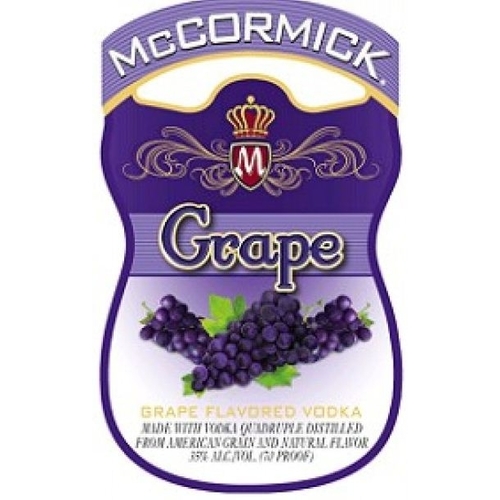 Zoom to enlarge the Mccormick Vodka • Grape