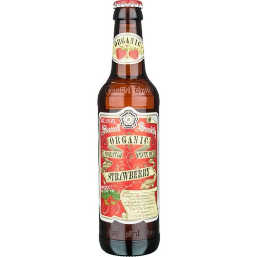 Zoom to enlarge the Samuel Smith Organic Strawberry • 18.7oz Bottle