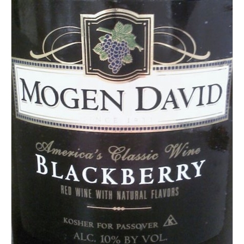 Zoom to enlarge the Mogen David Blackberry