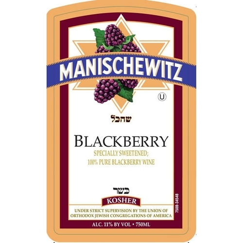 Zoom to enlarge the Manischewitz Blackberry Kosher Red Blend