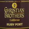 Christian Brothers Ruby Port - Image 2
