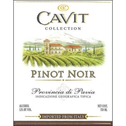 Zoom to enlarge the Cavit Collection Provincia Di Pavia IGT Pinot Noir