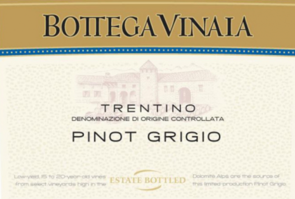 Zoom to enlarge the Bottega Vinaia Estate Bottled Trentino Doc Pinot Grigio