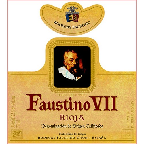 Zoom to enlarge the Faustino Faustino Vii Rioja Red Blend