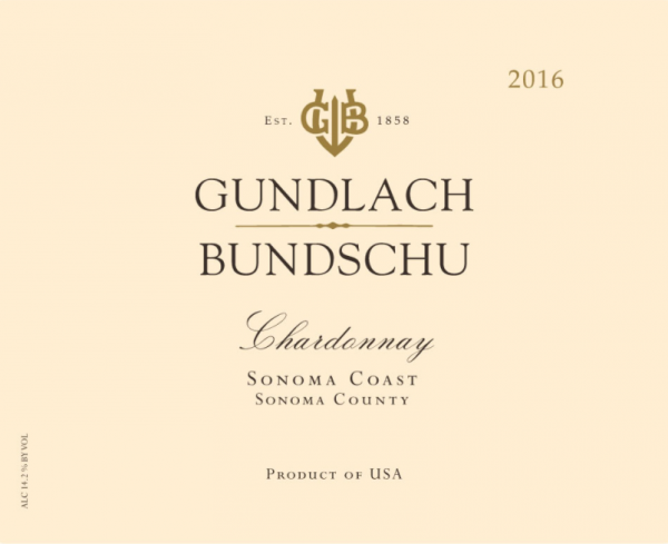 Zoom to enlarge the Gundlach Bundschu Chardonnay