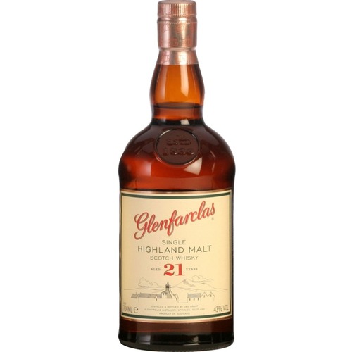 Zoom to enlarge the Glenfarclas Malt Scotch • 21 Year