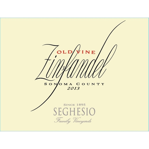 Zoom to enlarge the Seghesio Old Vine Zinfandel