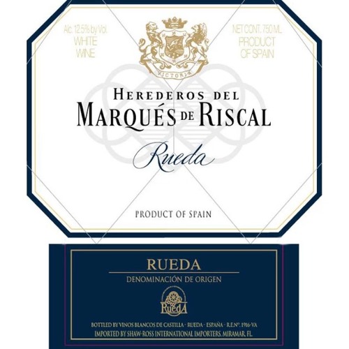 Zoom to enlarge the Marques De Riscal Verdejo Rueda