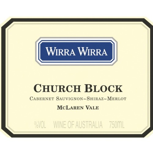 Zoom to enlarge the Wirra Wirra Church Block Red