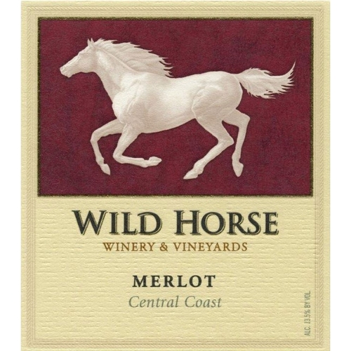 Zoom to enlarge the Wild Horse Merlot