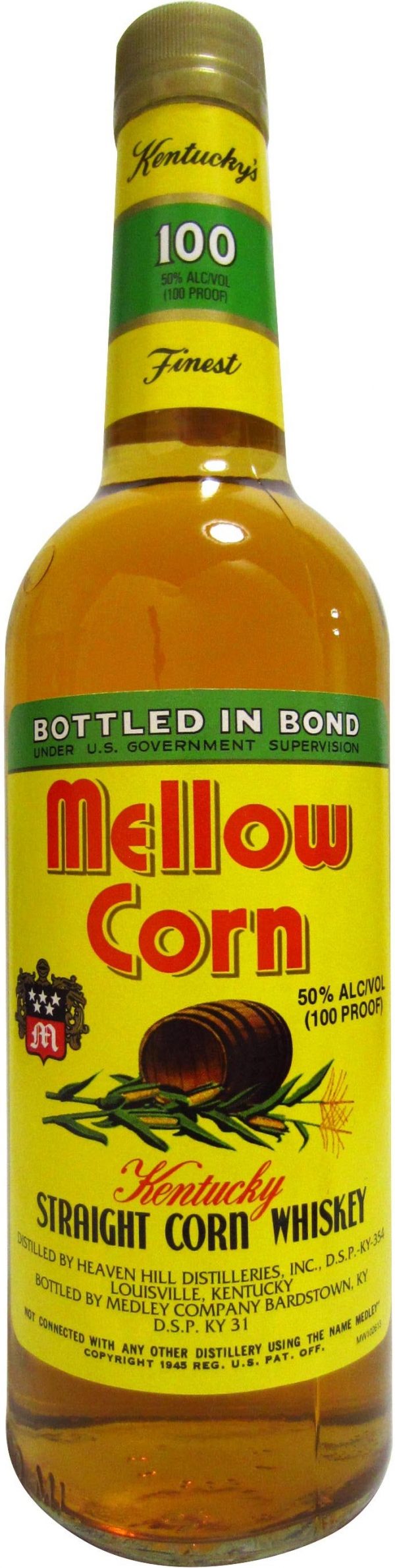 Zoom to enlarge the Mellow Corn Whiskey 100′