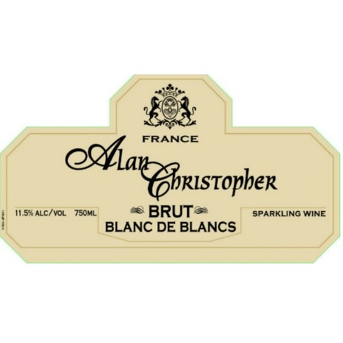 Zoom to enlarge the Alan Christopher Blanc De Blancs Brut Chardonnay