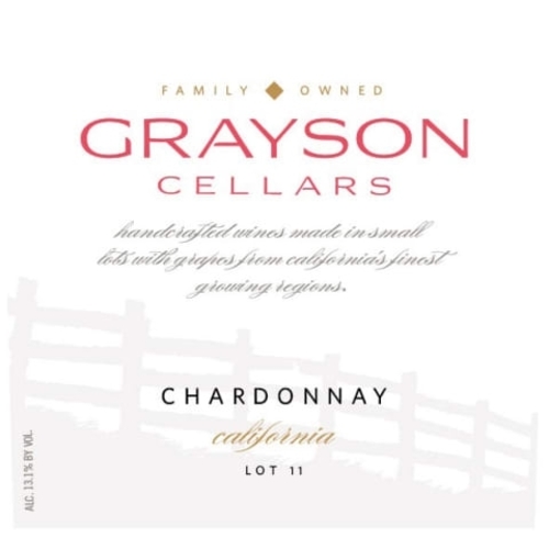 Zoom to enlarge the Grayson Cellars Lot 11 Chardonnay