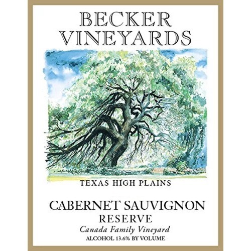 Becker Vineyards Reserve Cabernet Sauvignon