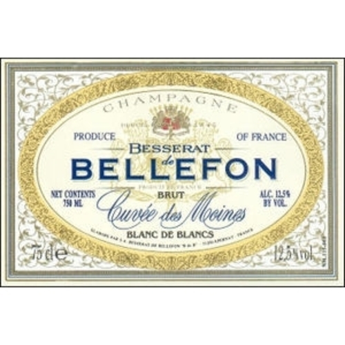 Zoom to enlarge the Besserat De Bellefon Blanc De Blancs Grand Cru Champagne 6 / Case