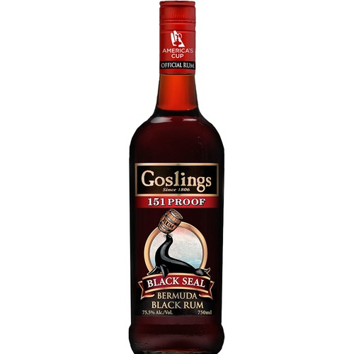 Zoom to enlarge the Gosling Black Seal Rum 151