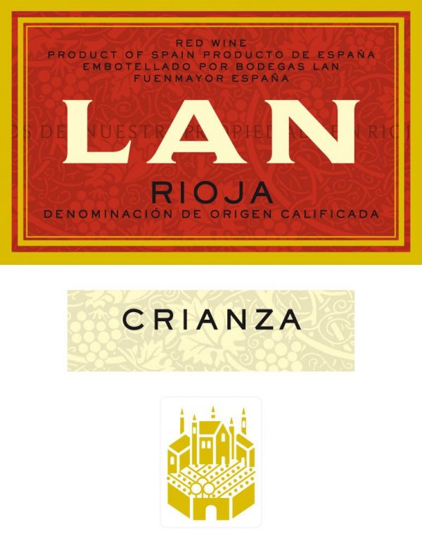 Zoom to enlarge the Bodegas Lan Crianza Rioja