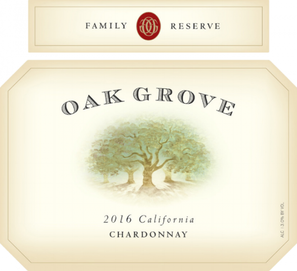 Zoom to enlarge the Oak Grove Family Reserve Chardonnay