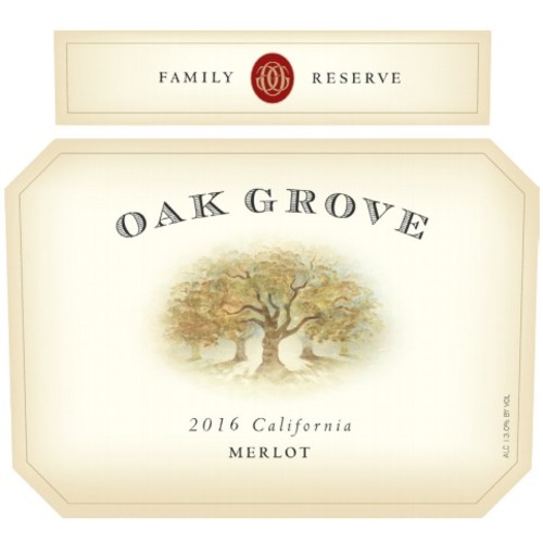 Zoom to enlarge the Oak Grove Family Reserve Merlot
