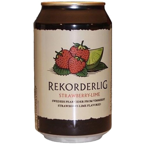 Zoom to enlarge the Rekorderlig Strawberry Lime Cider • 4pk Can