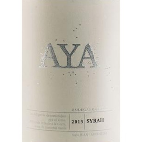 Zoom to enlarge the Aya Syrah Argentina