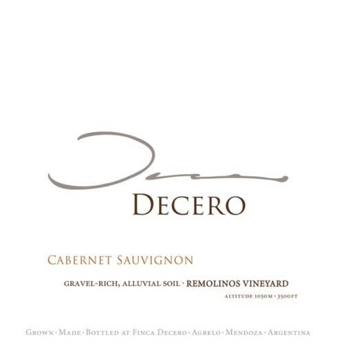 Zoom to enlarge the Decero Cabernet Sauvignon