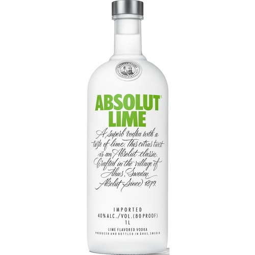 Zoom to enlarge the Absolut Lime Vodka