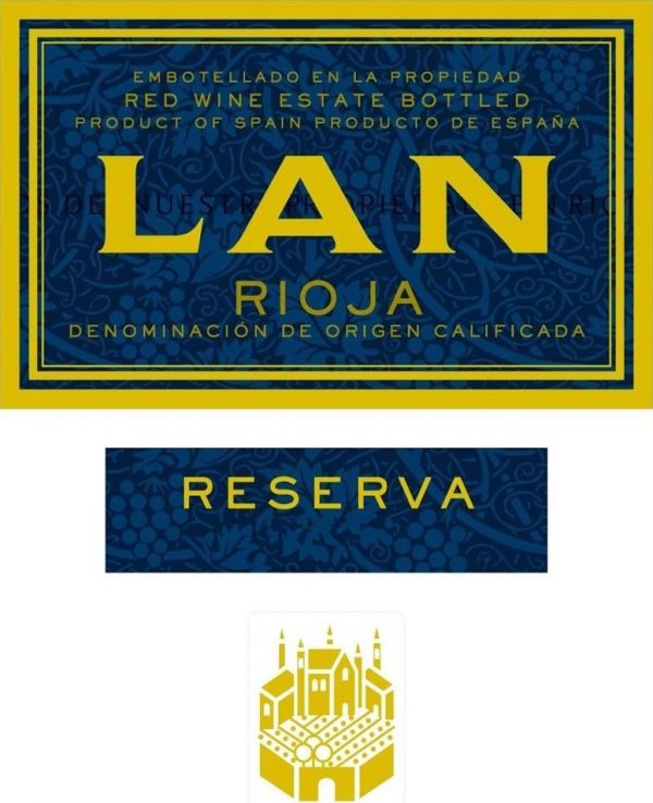 Zoom to enlarge the Bodegas Lan Reserva Rioja