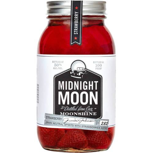 Zoom to enlarge the Junior Johnson’s Midnight Moon Strawberry Moonshine