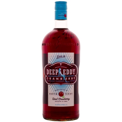 Deep Eddy Vodka Limited Edition Red Plaid 8 oz Thermos