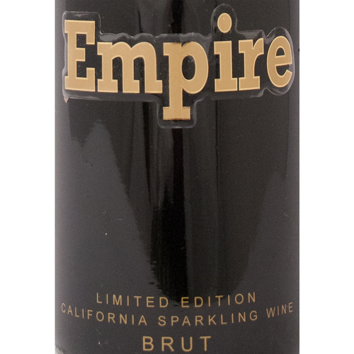 Zoom to enlarge the Empire Black Sparkling with Gold Medallion