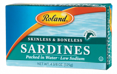 Zoom to enlarge the Roland Sardines Skinless Boneless Water