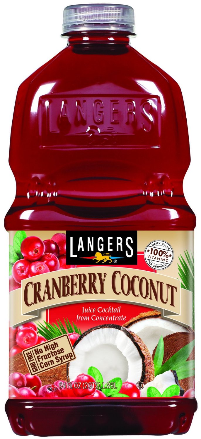 Zoom to enlarge the Langers Juice • Cranberry Coconut