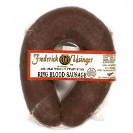 Zoom to enlarge the Usinger’s Ring Blood Sausage