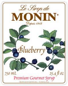 Zoom to enlarge the Monin Premium Flavored Blueberry Syrup