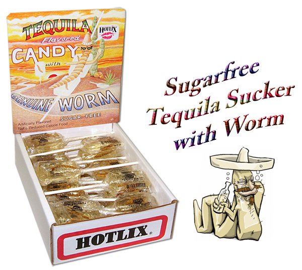 Zoom to enlarge the Hotlix Tequila Sucker with Worm