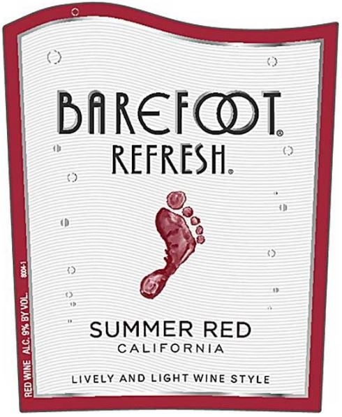 Zoom to enlarge the Barefoot Cellars Refresh Summer Red Rare Rose Blend