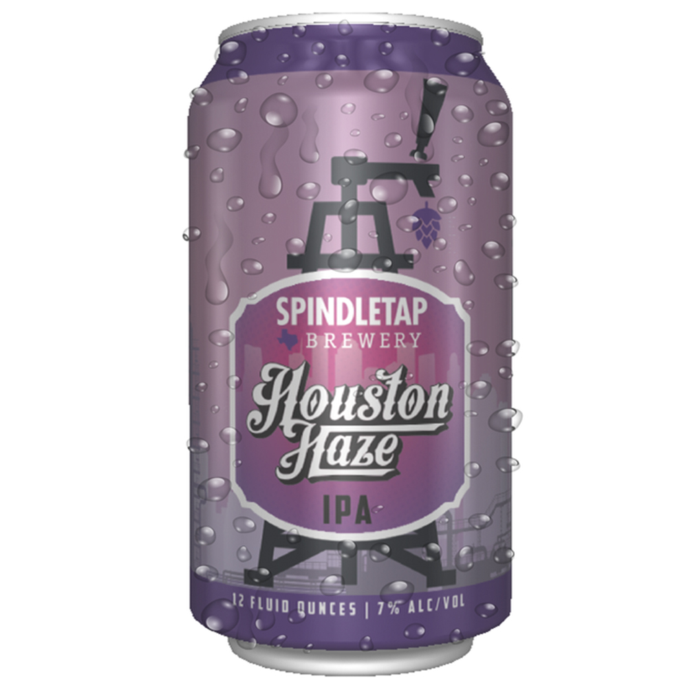 Zoom to enlarge the Spindletap Brewing Houston Haze IPA • Cans