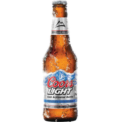 Coors Light's Cold Activated Bottle - Drinkhacker