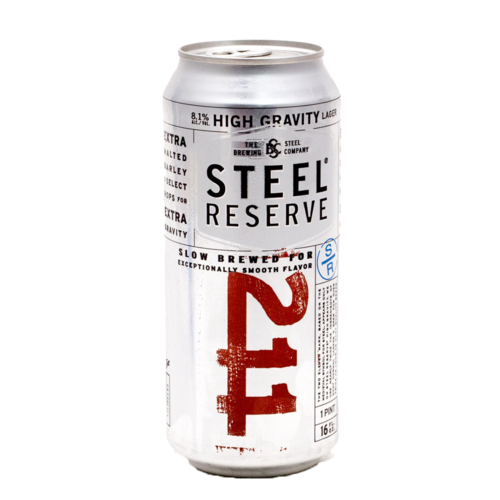 Zoom to enlarge the Steel Reserve Malt Liquor • 12pk Can
