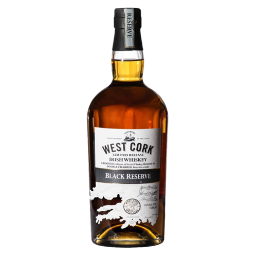 Zoom to enlarge the West Cork Irish Whiskey • Black Reserve