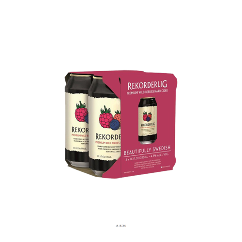 Zoom to enlarge the Rekorderlig Wildberries Cider • 4pk Can