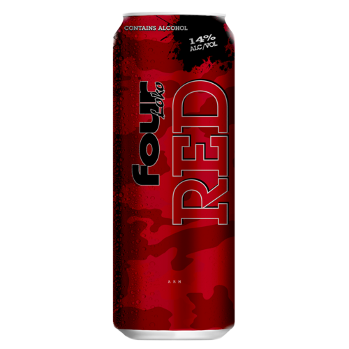 Zoom to enlarge the Four Loko Red • 23.5oz Can