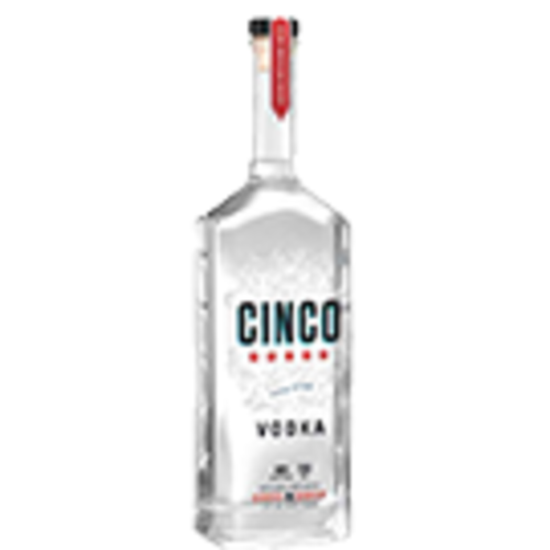 Zoom to enlarge the Cinco Five Star Vodka