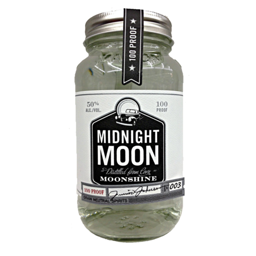 Zoom to enlarge the Junior Johnson Midnight Moon 100 Proof Moonshine