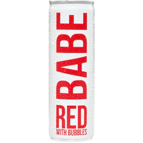 Zoom to enlarge the Babe Red With Bubbles Can 4pk