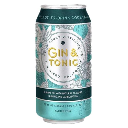 Zoom to enlarge the You and Yours • Gin & Tonic 4pk-355ml