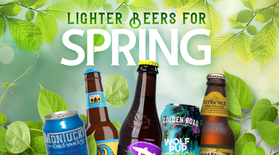 Lighter Beers for Spring - Spec's Wines, Spirits & Finer Foods