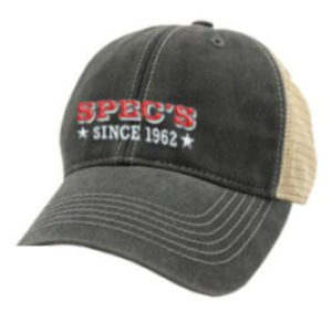 "specs Since 1962" Red Logo On Black & Khaki Hat